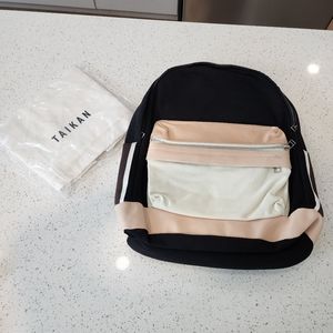 Taikan Lancer Backpack Black / White BNWT